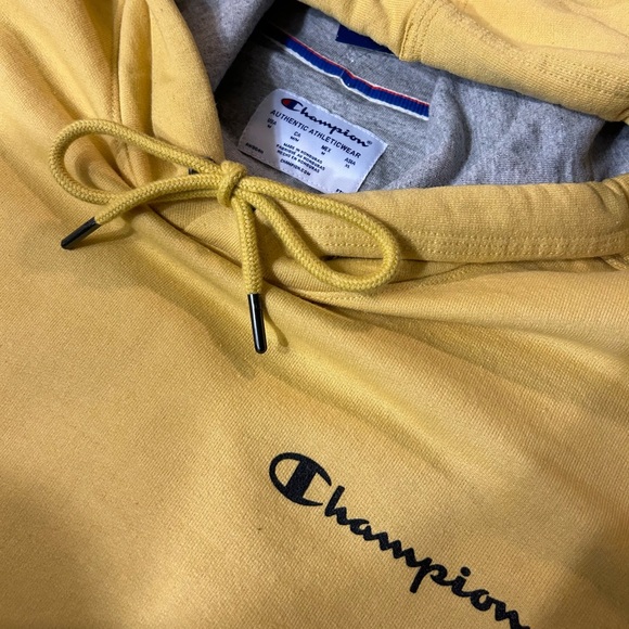 Yellow Champion Hoodie - Picture 2 of 2